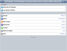 Tablet Screenshot of jb-creations.fr